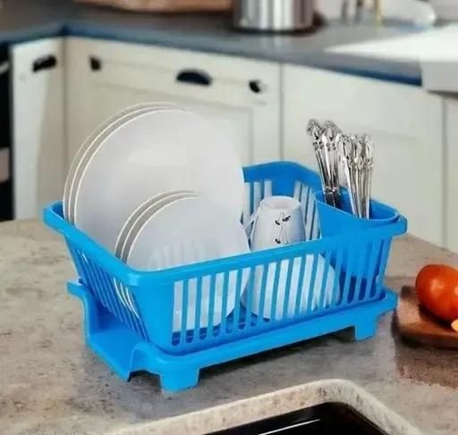 3 in 1 Kitchen Dish Drainer